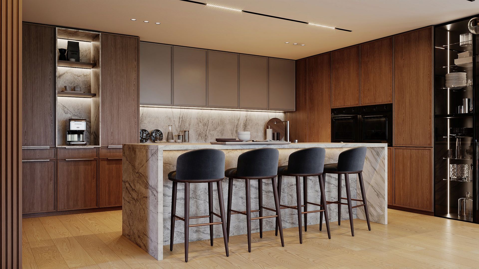 al house — living & kitchen — image 7