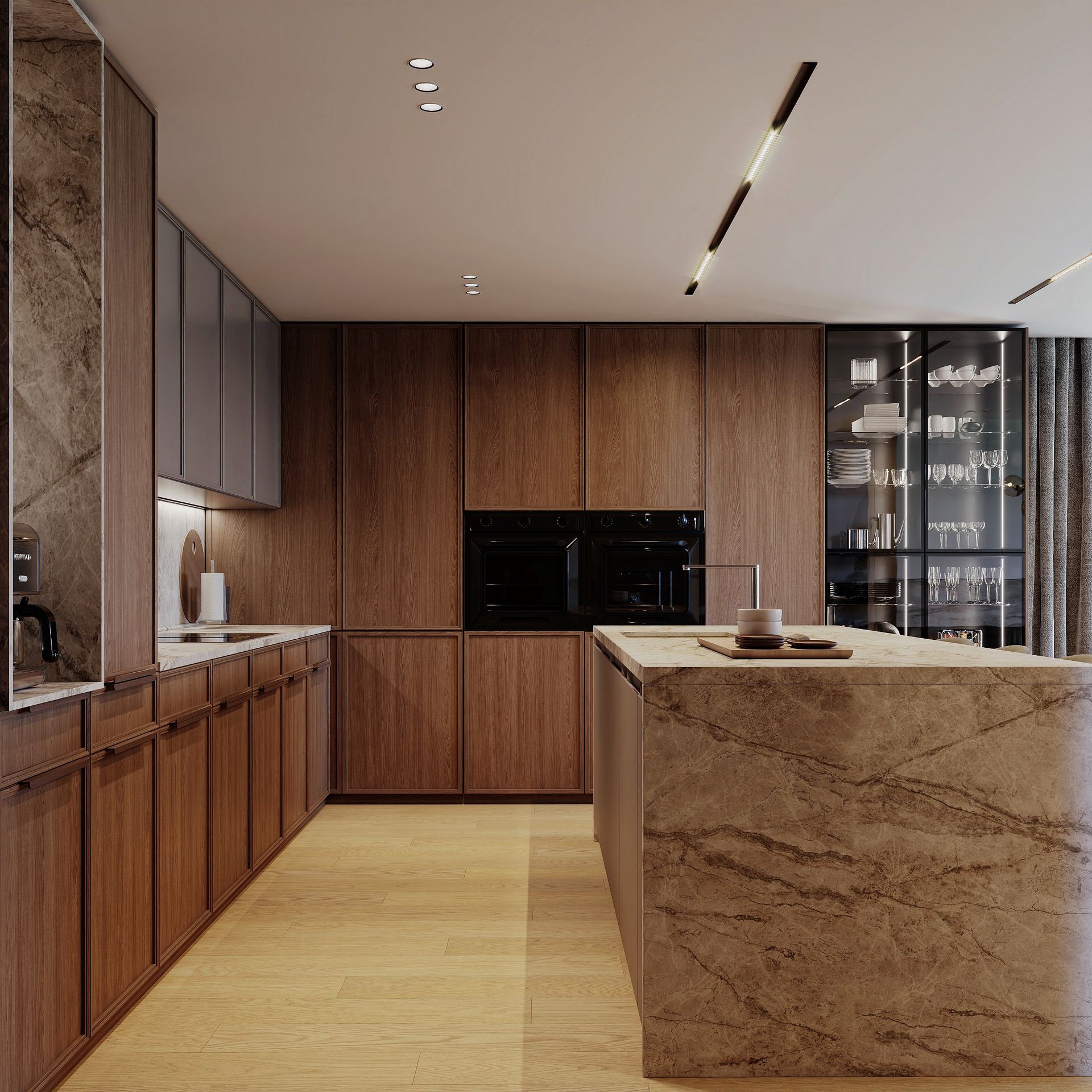 al house — living & kitchen — image 8