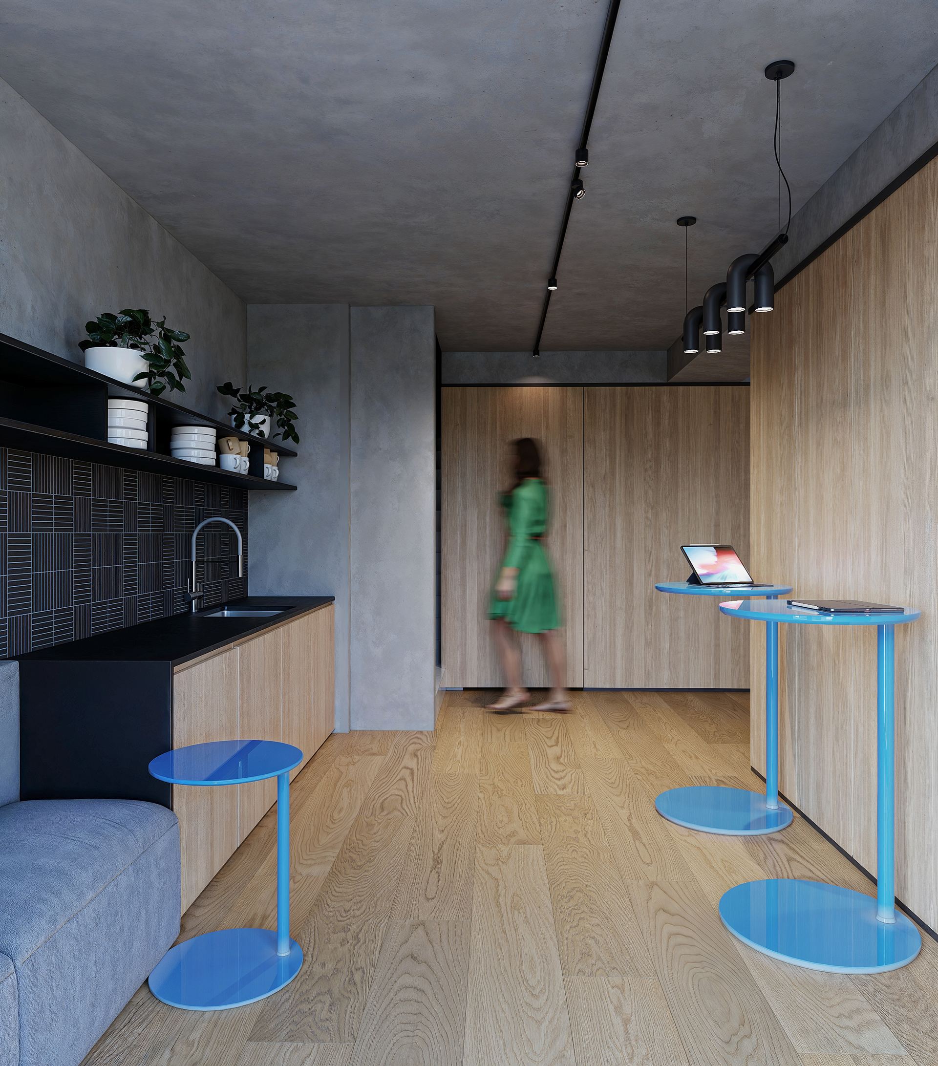 blue office — image 2