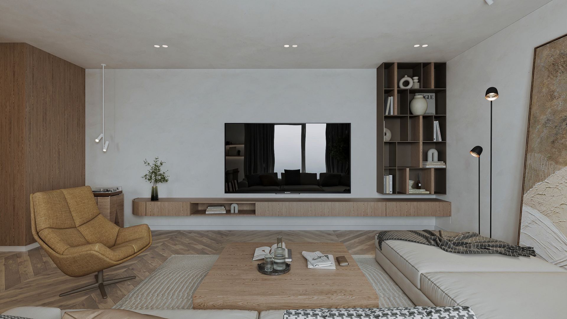 warm tones apartment — image 3
