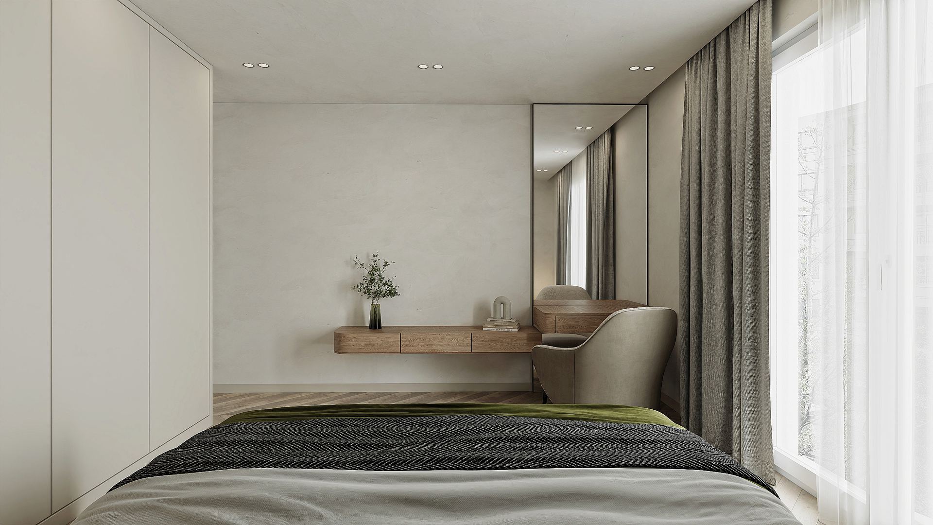 warm tones apartment — image 9